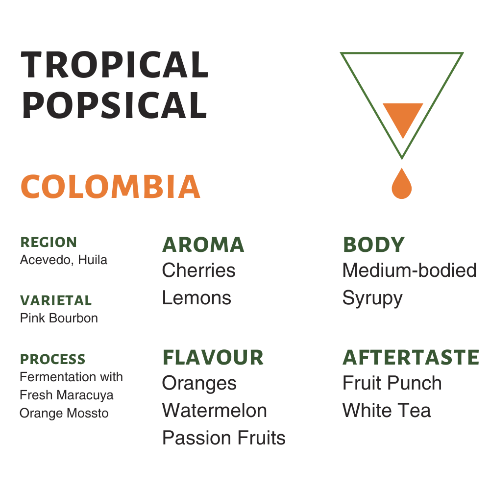 Colombia Tropical Popsical