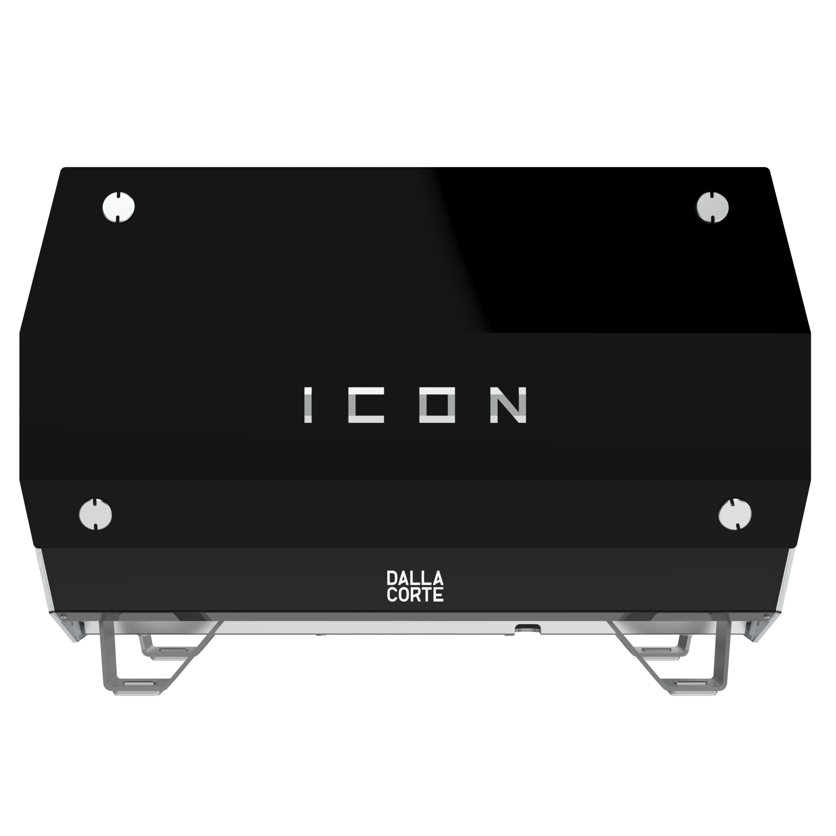 ICON - Total Matt Black Back