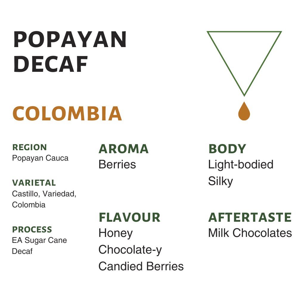 Photo of Colombia Popayan Decaf
