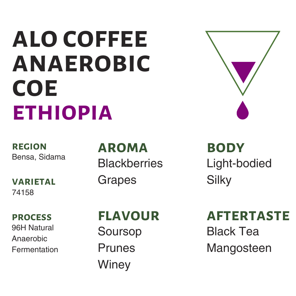 Ethiopia Alo Coffee Anaerobic COE