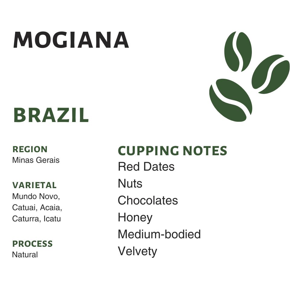 Brazil Mogiana (Raw)