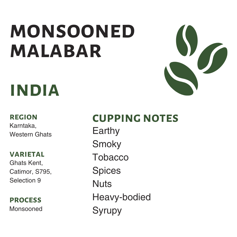 Photo of India Monsooned Malabar Raw